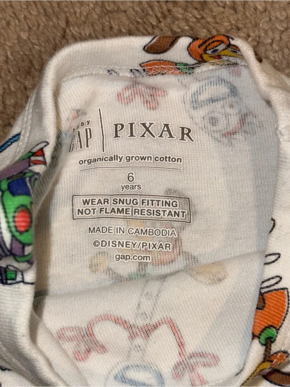 Bundle of 2 Toddler Pajama Sets - Size 6 Years